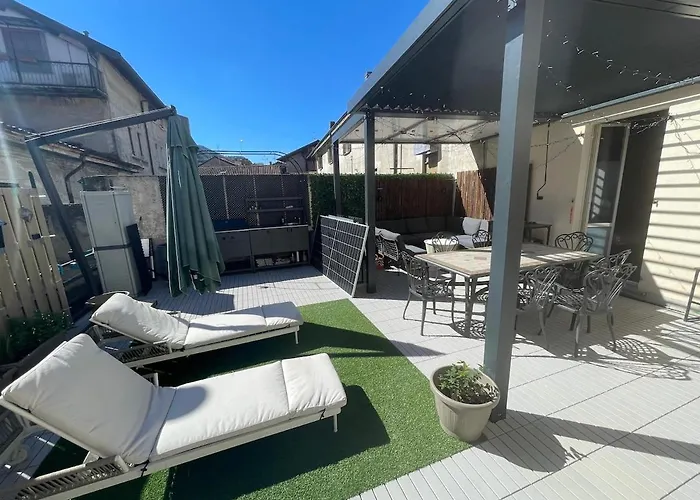 With Large Terrace In The Historic Center