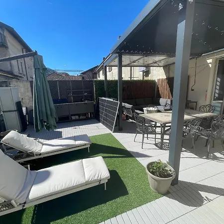 With Large Terrace In The Historic Center