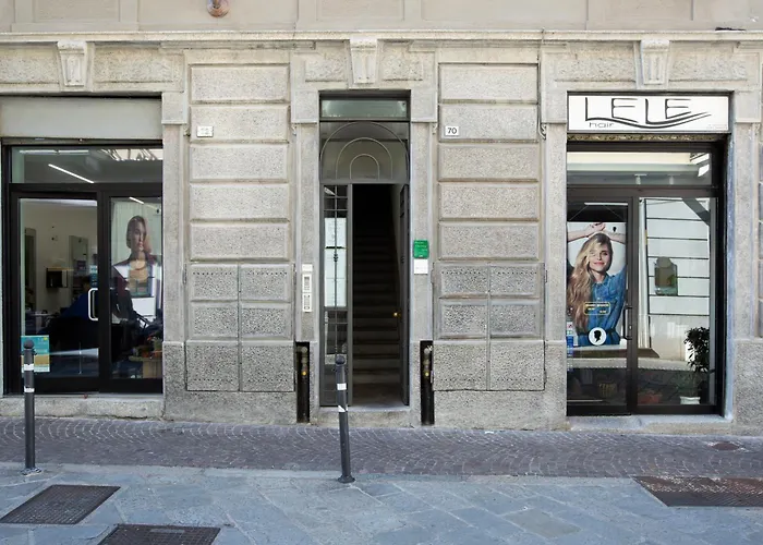 With Large Terrace In The Historic Center Lecco