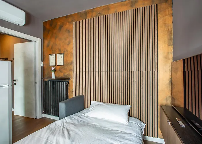 With Large Terrace In The Historic Center Lecco